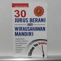 Image of 30 Jurus Berani Jadi Wirausahawan Mandiri / Prio Suyogi