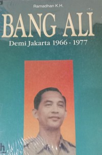 BANG ALI  DEMI JAKArta (1966 1977)