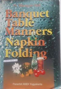 Image of Banquet Table Manners Napkin Folding / Marsum