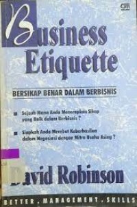 Bersikap Benar Dalam Berbisnis / David Robinson