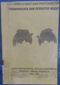Image of Buku Etiket Dan Protokol Pramuwisata Dan Pengatur Wisata