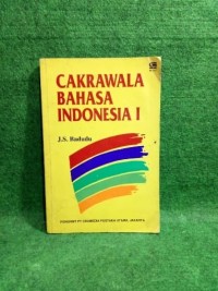 Image of Cakrawala Bahasa Indonesia I / J.S. Badudu