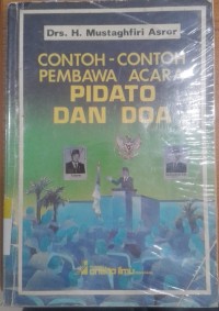 CONTOH CONTOH Pembawa Acara PIDATO DAN DOA