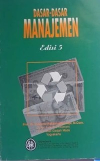 Image of Dasar-dasar Manajemen / Sukanto Reksohadiprodjo
