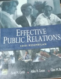 Effective Public Relations / Scott M. Cutlip