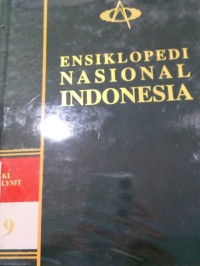 Ensiklopedi Nasional Indonesia 9