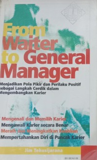 Image of From Waiter To General Manager / Jim Tehusijarana