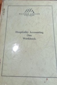 Image of Hospitality Accounting One Workbook