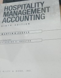 Image of Hospitality Management Accounting / Martin G. Jagels