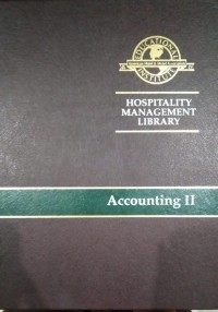 Image of Hospitality Management library : Accounting II