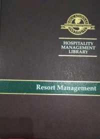 Image of Hospitality Management library : Resort Management