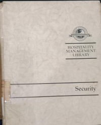 HOSPITALITY MANAGEMENT LIBRARY / SECURITY