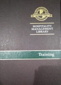 Hospitality Management library : Training