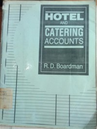 Image of HOTEL AND CATERING ACCOUNTS R.D.Boardman