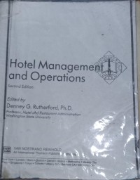 Hotel Management and operations