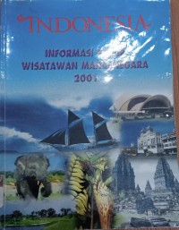 Image of Indonesia : Informasi Pasar Wisatawan Mancanegara 2001