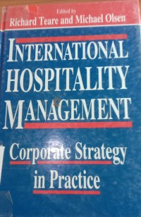 Image of Internasional Hospitality Management / Richard Tiare, Michael Olsen