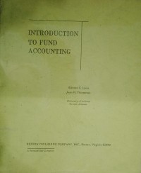 Image of Introduction to Fund Accounting / Edward S. Lynn