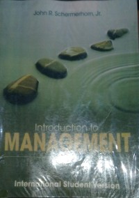 Image of Introduction to Management / John R. Schermerhorn