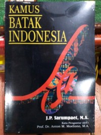 Kamus Batak Indonesia