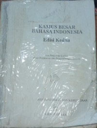 Kamus Besar Bahasa Indonesia