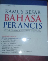 Kamus Besar Bahasa Perancis