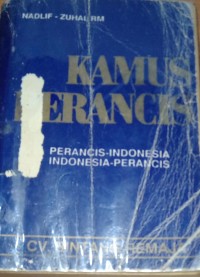 Kamus Perancis-Perancis Indonesia/Indonesia,Perancis