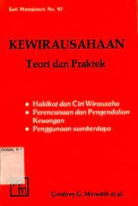 Image of Kewirausahaan Teori dan Praktek/Meredith G. Geoffrey