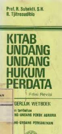 Image of Kitab Undang Undang Hukum Perdata