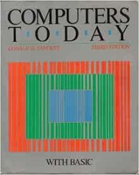 Computers today / Donald H. Sanders