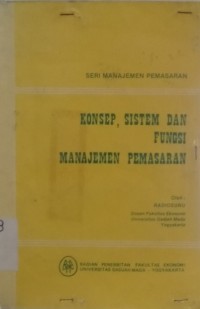Image of konsep, sistem dan fungsi manajemen pemasaran / Radiosunu