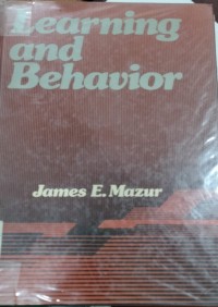 Image of Learning And Behavior / Mazur, James E