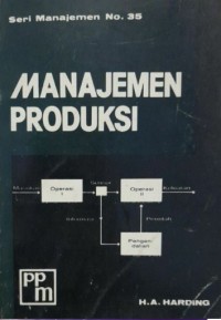 Image of Manajemen Produksi / Harding