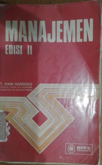 Image of Manajemen / T. Hani Handoko
