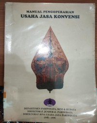Image of Manual Pengoperasian :  Usaha Jasa Konvensi