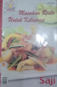 Image of Masakan Resto untuk Keluarga / Semijati Purwadaria
