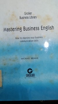 Image of Mastering Business English