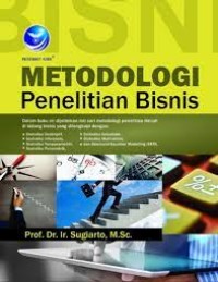 Image of Metodologi Penelitian Bisnis / Sugiarto