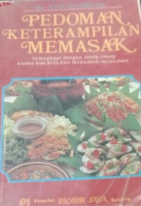 Pedoman Keterampilan Memasak / Tuti Sutomo