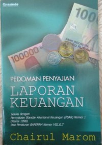 Pedoman Penyajian Laporan Keuangan / Chairul Marom