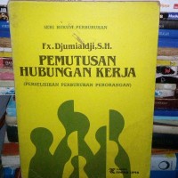 Pemutusan hubungan kerja: Perselisihan perburuhan perorangan