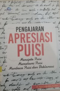 Image of Pengajaran Apresiasi Puisi / Agus Yuliantoro