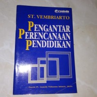 Image of Pengantar perencanaan pendidikan