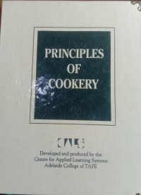 Image of Principles Of Cookery / Tafe