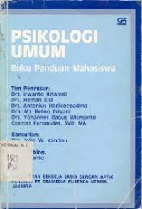 Image of Psikologi Umum / Drs. Irwanto