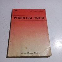 Image of Psikologi Umum / Kartini Kartono