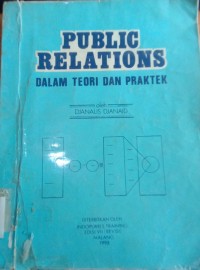 Image of Public Relations : Dalam Teori dan Praktek / Djanalis Djanaid