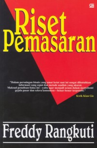 Image of Riset Pemasaran / Freddy Rangkuti