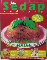 Sedap Sekejap Serba Istimewa untuk Natal