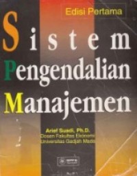 Sistem pengendalian manajemen / Arief Suadi